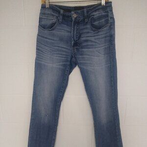 Vintage OUTPOST MAKERS DISTRESSED SLIM STRAIGHT 30X32